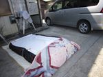 セレナ・ルーフテント・車中泊・ベッド