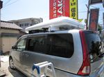 セレナ・ルーフテント・車中泊・ベッド