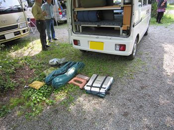 軽キャンピングカーキット・ラクネルでの旅日記