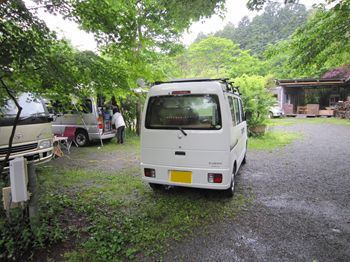 軽キャンピングカーキット・ラクネルでの旅日記