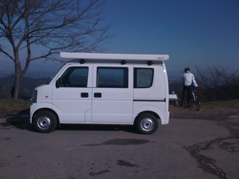 軽キャンピングカーキット・ラクネルでの旅日記